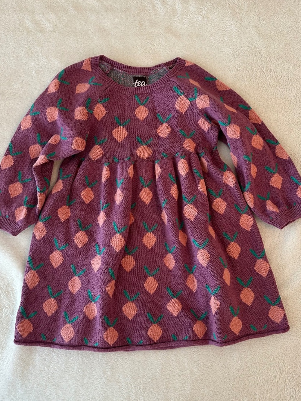 Tea Collection Sweater Radish Dress 18/24M